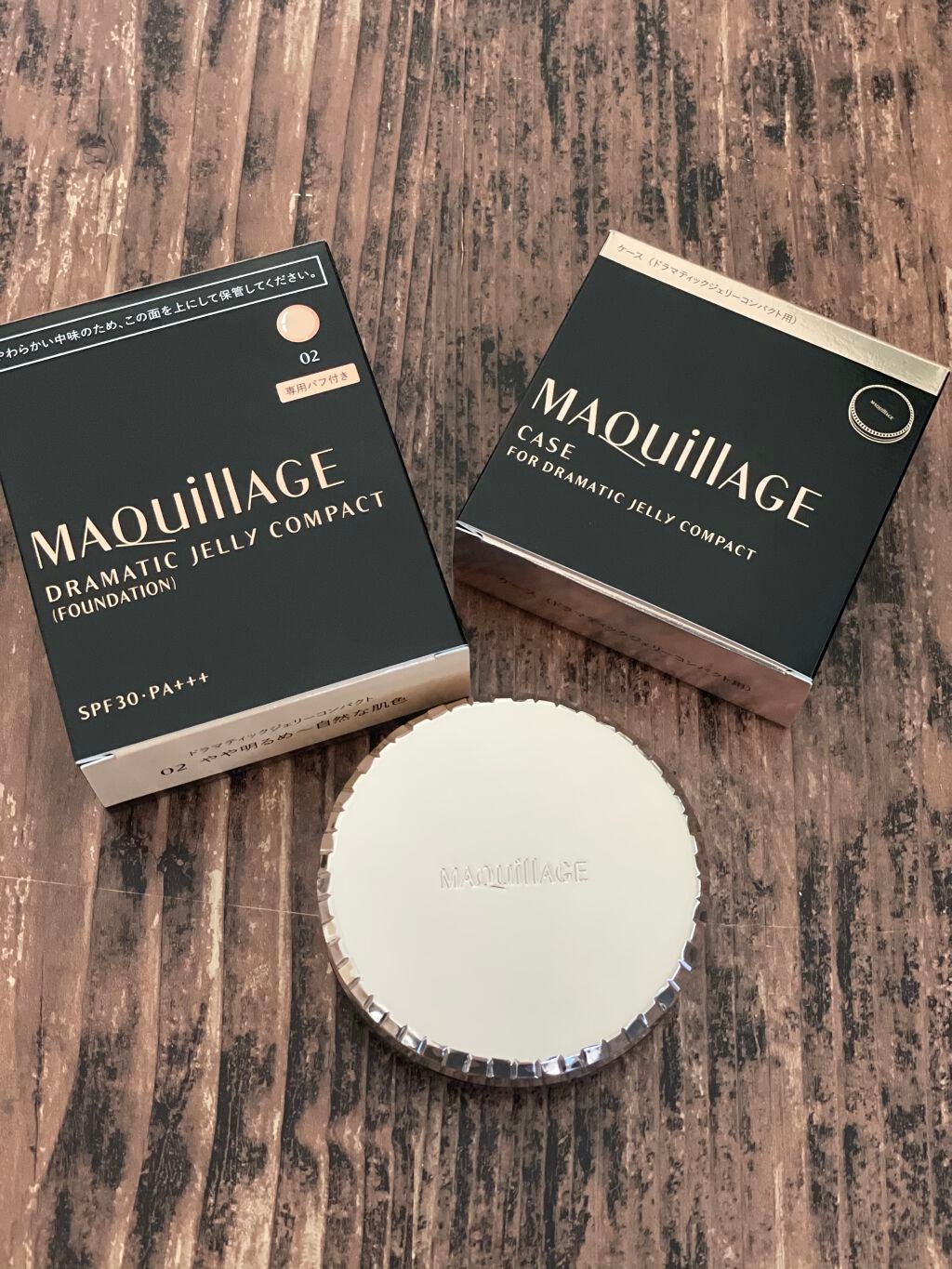 ドラマティックジェリーコンパクト/マキアージュ/クッションファンデーションを使ったクチコミ(2枚目)