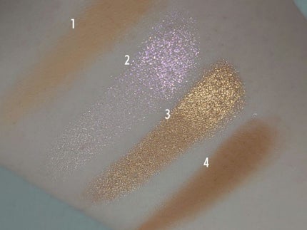 ボーンディスウェイ サンセット ストリップ アイシャドウ パレット/Too Faced/アイシャドウパレットを使ったクチコミ(3枚目)