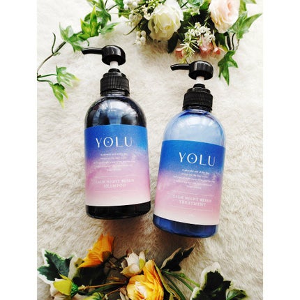 カームナイトリペアシャンプー/トリートメント/YOLU/市販シャンプーを使ったクチコミ(1枚目)