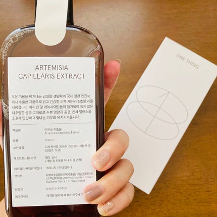 カワラヨモギ化粧水/ONE THING/化粧水を使ったクチコミ(1枚目)