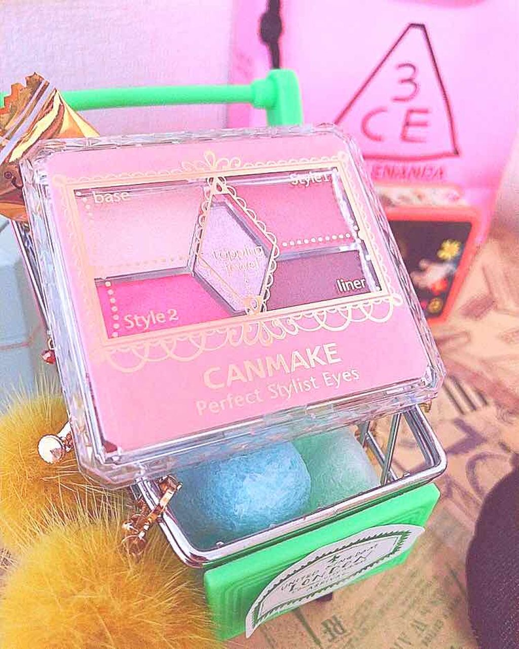 ステイオンバームルージュ/キャンメイク/口紅を使ったクチコミ（3枚目）