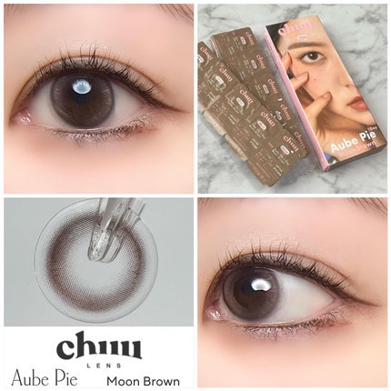 aube pie/chuu LENS/カラーコンタクトレンズを使ったクチコミ(1枚目)
