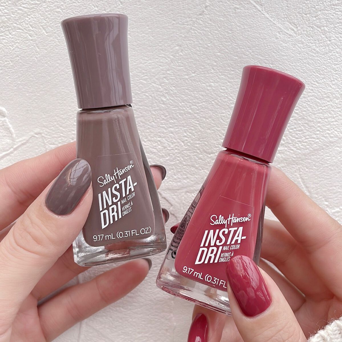 インスタドライ ネイルカラー 413 エスプレッソ/サリーハンセン/オールインワンネイルを使ったクチコミ（2枚目）