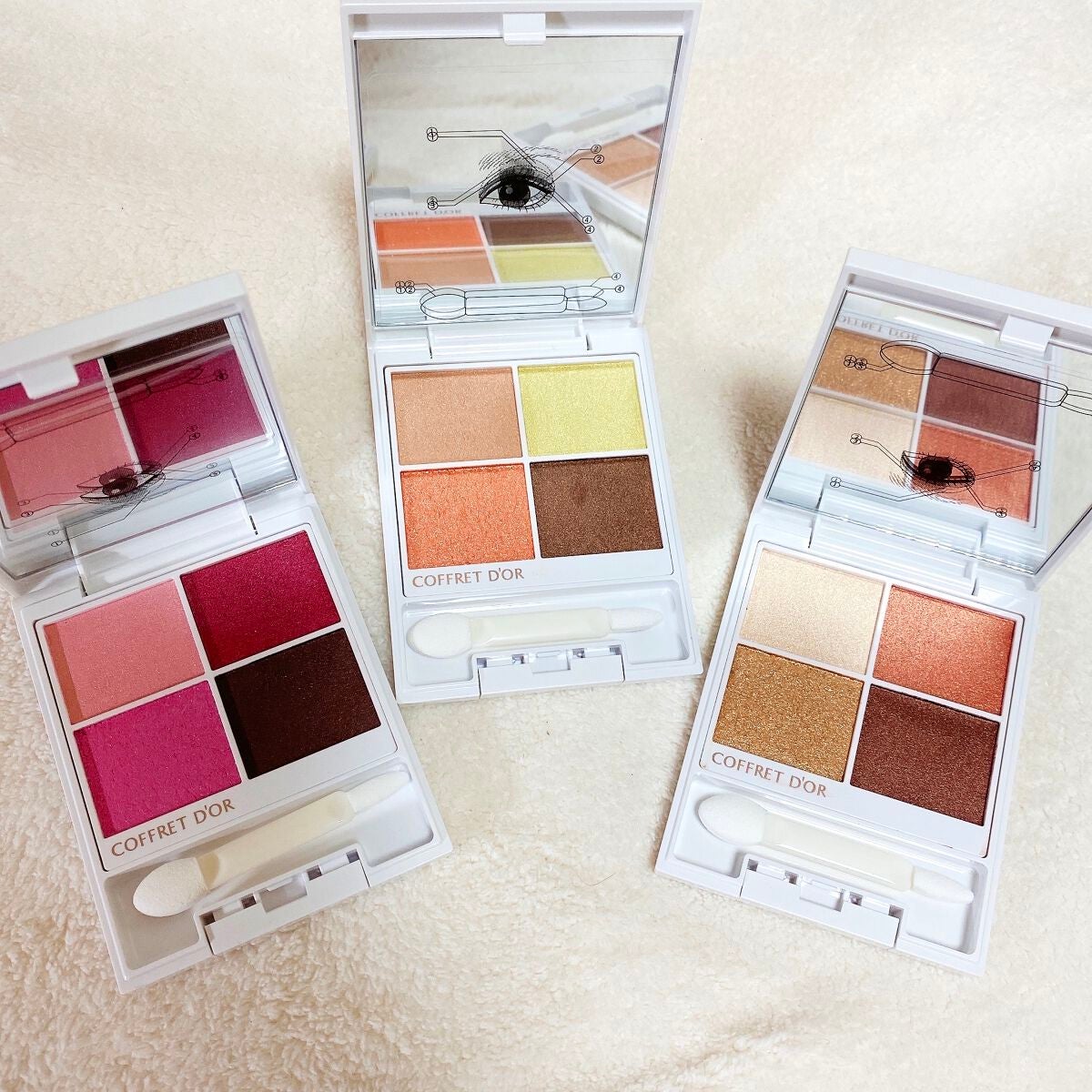 テ・ドルチェシャドウ/コフレドール/アイシャドウパレットを使ったクチコミ(1枚目)