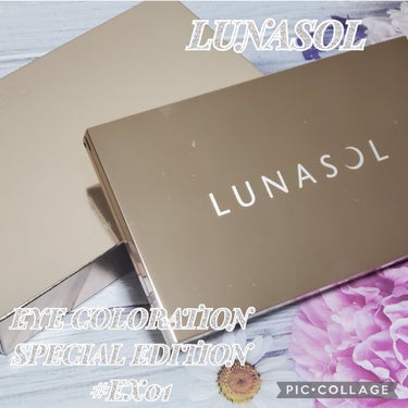 アイカラーレーション スペシャルエディション/LUNASOL/アイシャドウパレットを使ったクチコミ（1枚目）