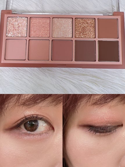 ベターザンパレット/rom&nd/アイシャドウパレットを使ったクチコミ(8枚目)