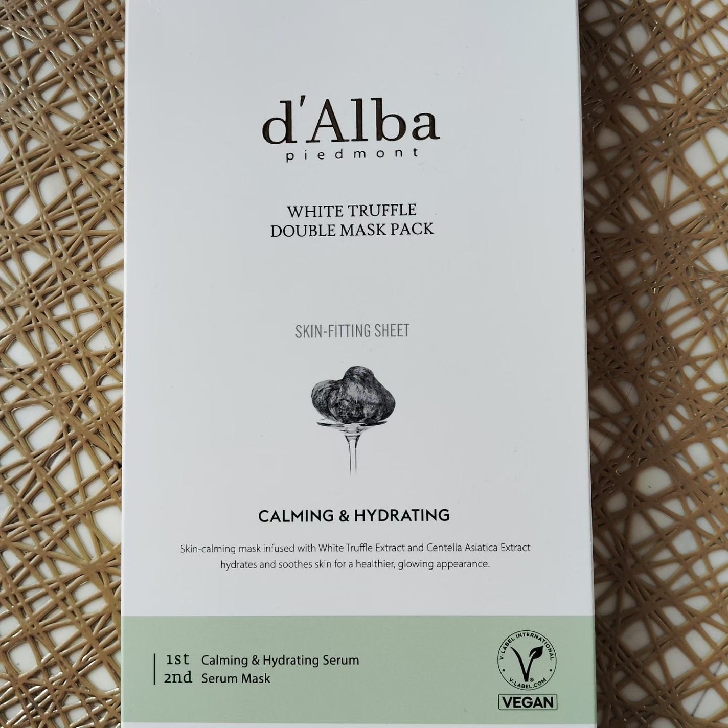 ホワイトトリュフダブルマスクパック(鎮静/保湿) /ダルバ/シートマスク・パックを使ったクチコミ(4枚目)