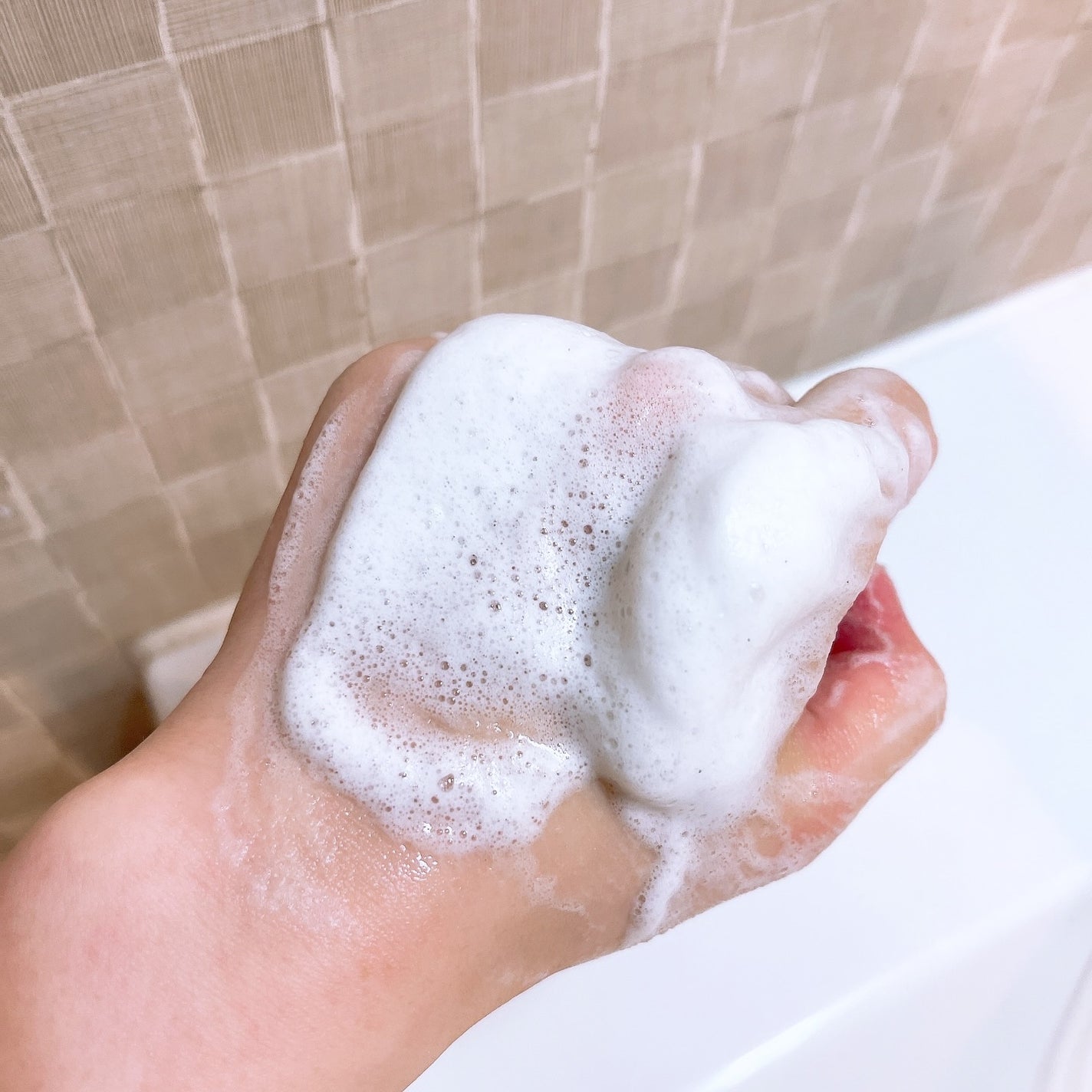 ヴィーガンパッククレンザーチューブ/WHIPPED/洗顔フォームを使ったクチコミ(5枚目)