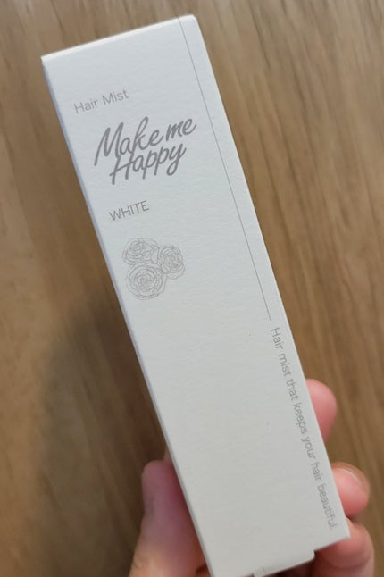 キャンメイク メイクミーハッピー ヘアミスト WHITEのクチコミ「香りつきのヘアミストって、案外持ってなくて、初めて買ったかも!
購入した商品はこちら。
.....」(1枚目)