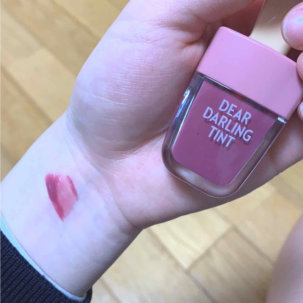 ディアダーリン ウォータージェルティント (アイスティント)/ETUDE/口紅を使ったクチコミ(1枚目)