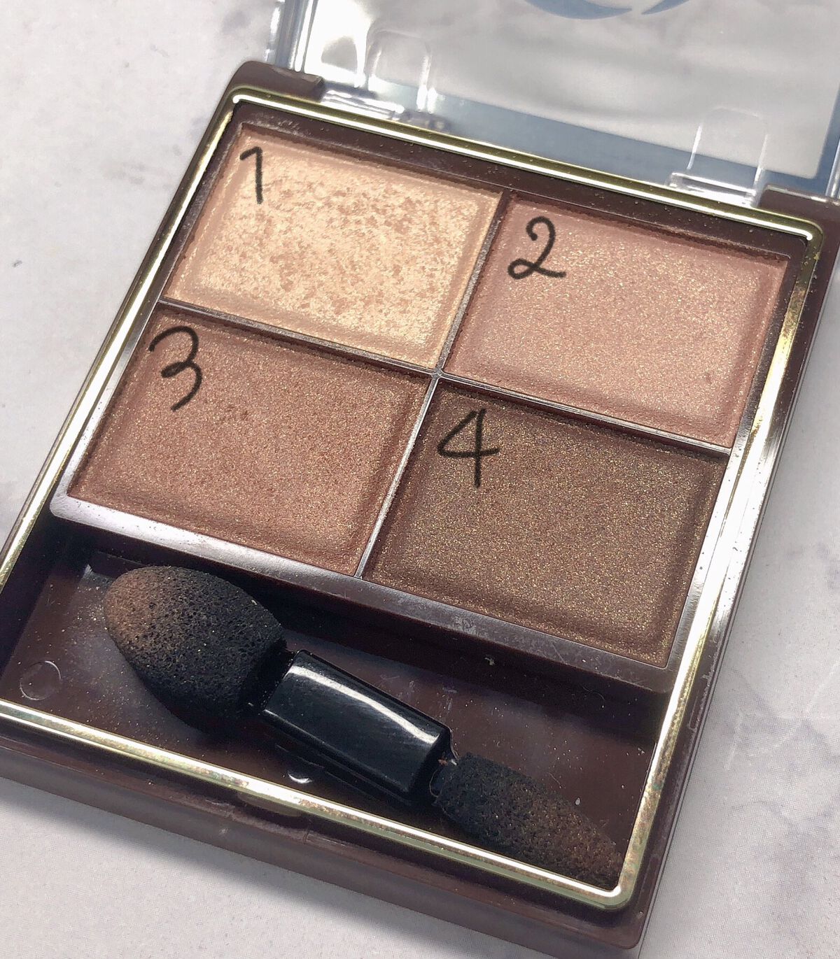 スキニーリッチシャドウ/excel/アイシャドウパレットを使ったクチコミ（1枚目）