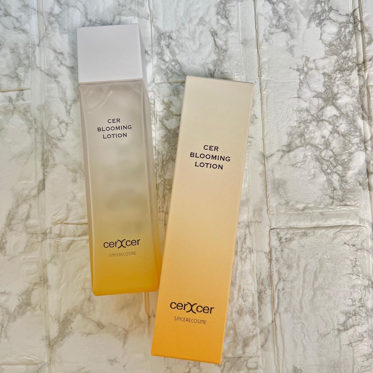  ブルーミングローション/cerXcer/化粧水を使ったクチコミ（1枚目）