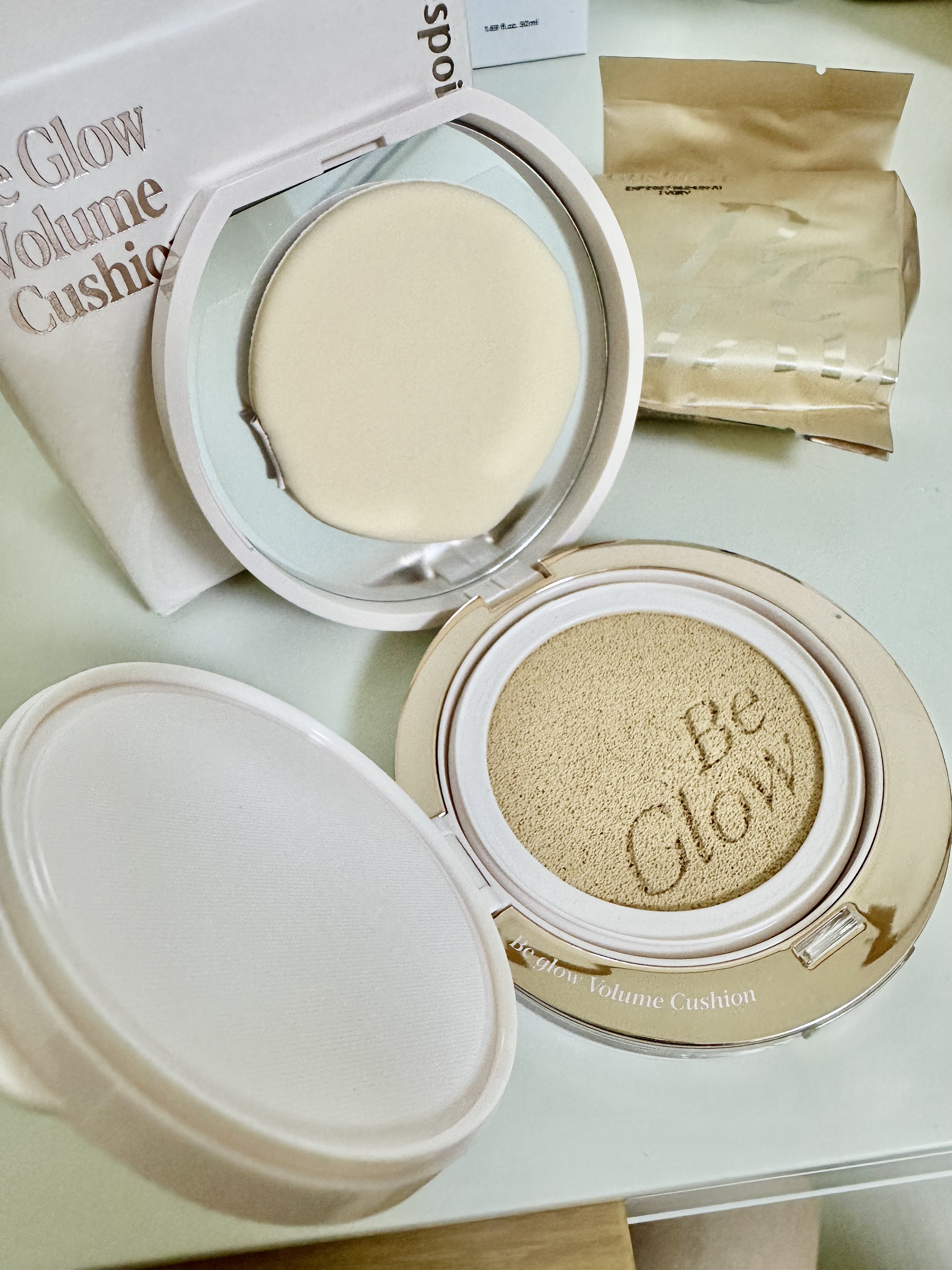 エスポア ビーグロー ボリュームクッション/espoir/クッションファンデーションを使ったクチコミ（2枚目）