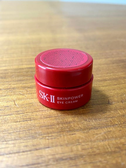 スキンパワー アイ クリーム/SK-II/アイケア・アイクリームを使ったクチコミ(1枚目)
