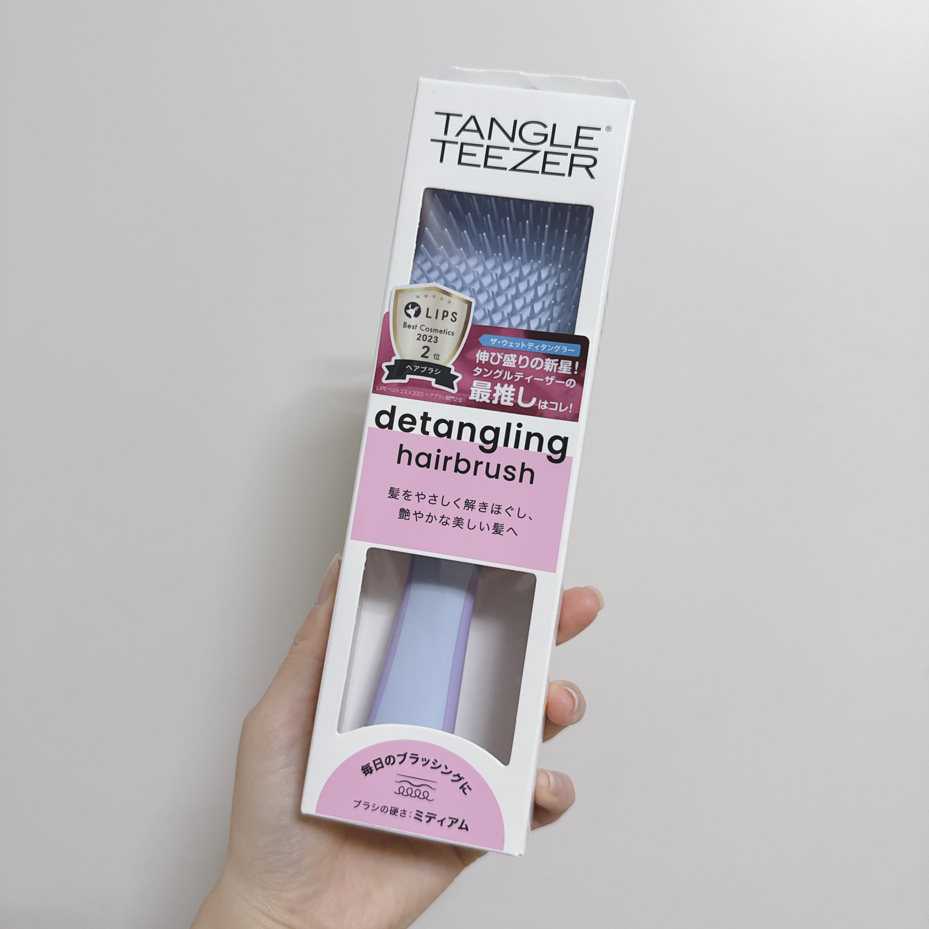 タングルティーザー ザ・アルティメットディタングラー/TANGLE TEEZER/ヘアブラシを使ったクチコミ（1枚目）