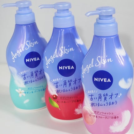 エンジェルスキン ボディウォッシュ サボン&ブーケの香り/ニベア/ボディソープを使ったクチコミ(3枚目)