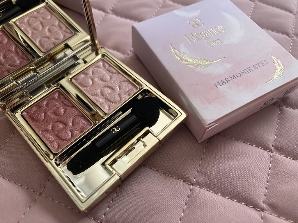 エレガンス アルモニーアイズ 104(限定)/Elégance/アイシャドウパレットを使ったクチコミ（1枚目）