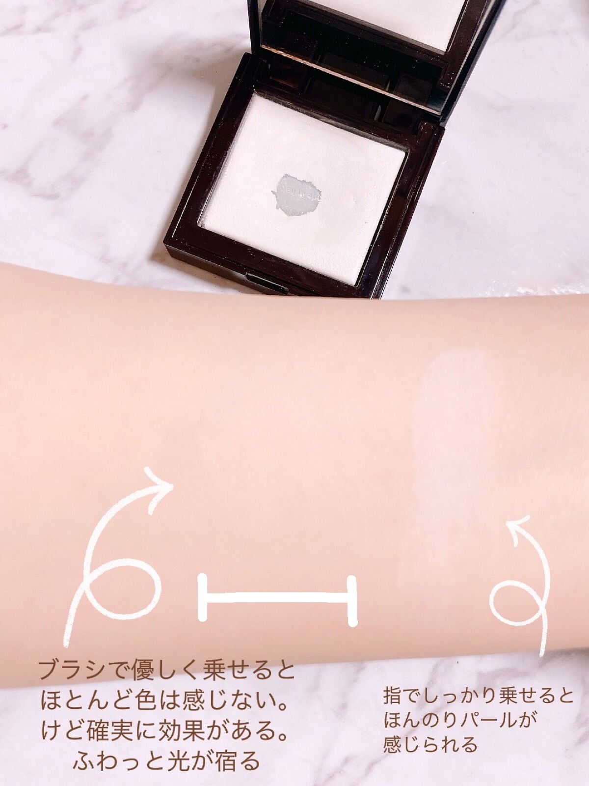 シークレット ブラーリング パウダー フォー アンダー アイズ/ローラ メルシエ/プレストパウダーを使ったクチコミ(2枚目)