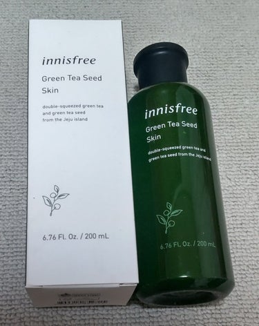 グリーンティーシード スキン/innisfree/化粧水を使ったクチコミ（1枚目）