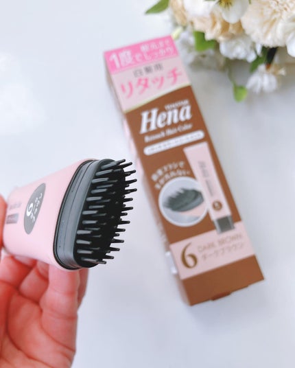 リタッチカラートリートメント/テンスター/ヘアカラーを使ったクチコミ(2枚目)