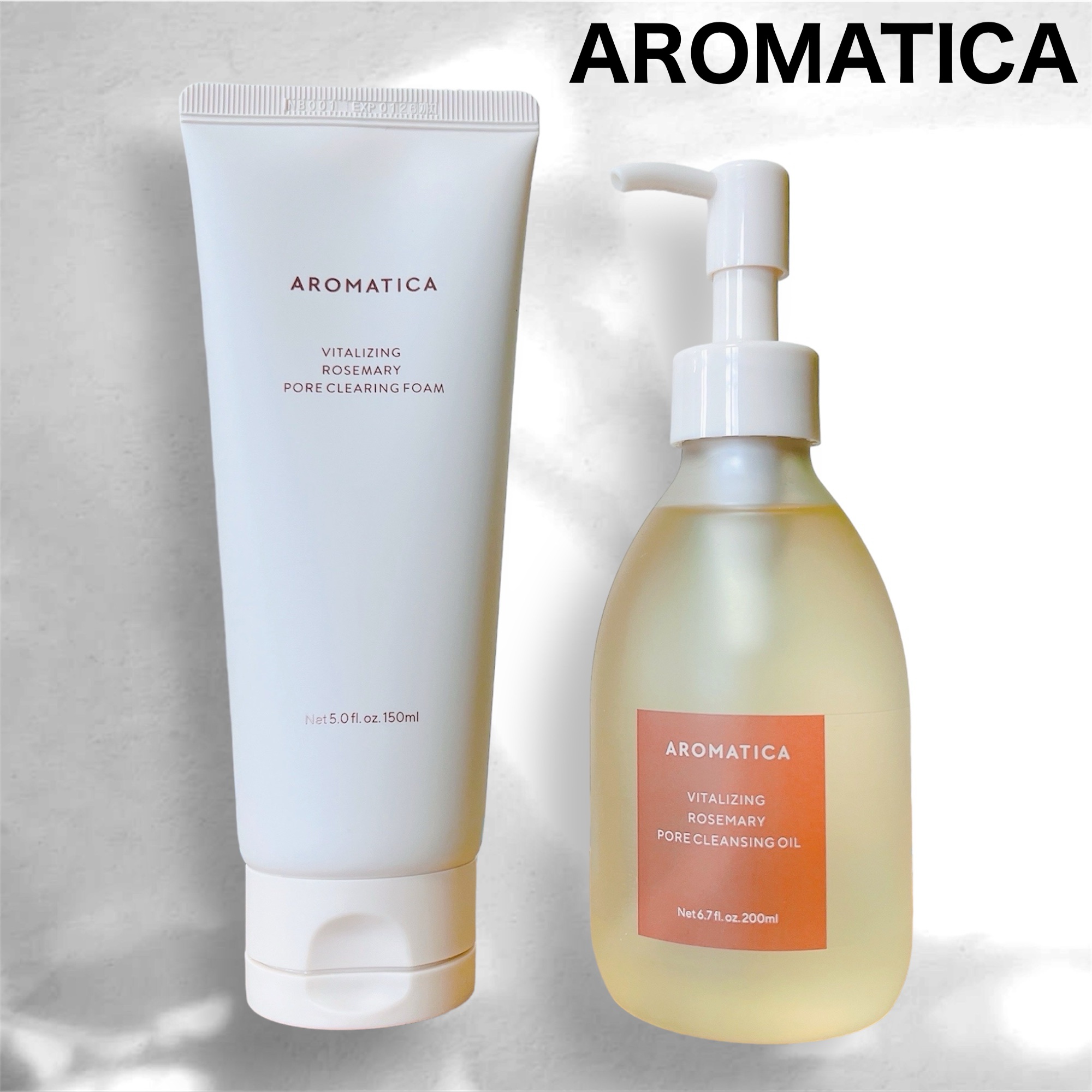 ローズマリークレンジングオイル/AROMATICA/オイルクレンジングを使ったクチコミ（1枚目）