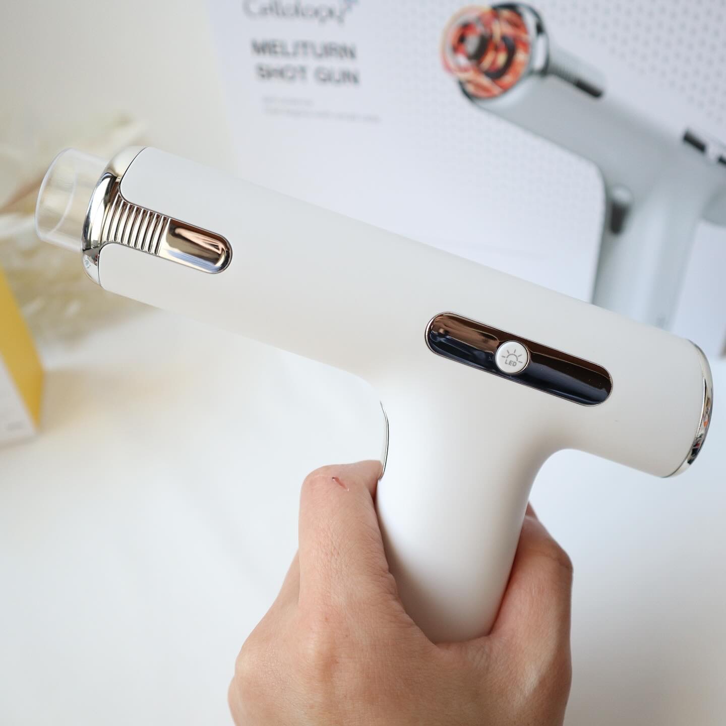 メリタンショットガン/セルオロジー/美顔器・マッサージを使ったクチコミ（2枚目）