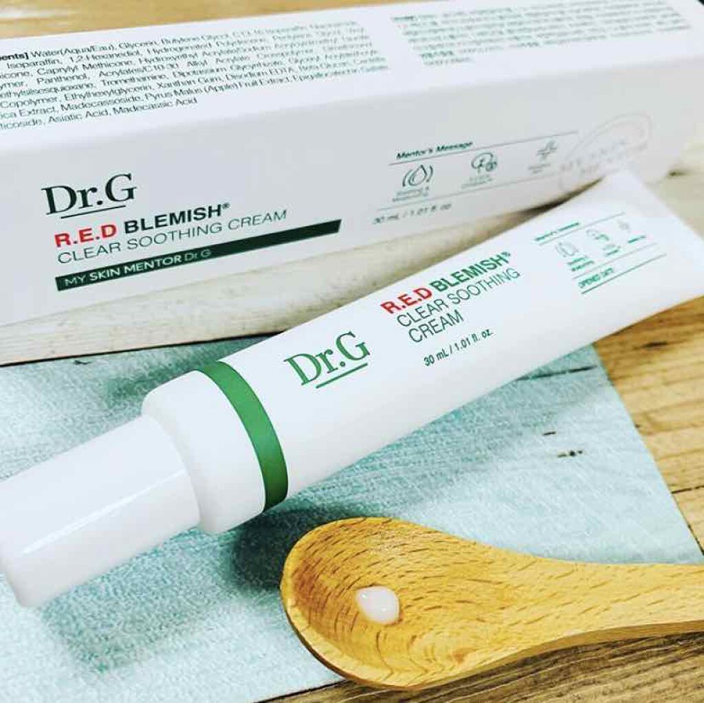 レッドB・Cスムージングクリーム/Dr.G/フェイスクリームを使ったクチコミ（1枚目）