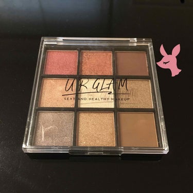 UR GLAM　BLOOMING EYE COLOR PALETTE/U R GLAM/アイシャドウパレットを使ったクチコミ（1枚目）