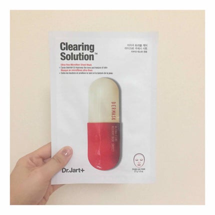 ドクタージャルト Dermask Micro Jet Clearing Solution Pack/Dr.Jart+/シートマスク・パックを使ったクチコミ(1枚目)