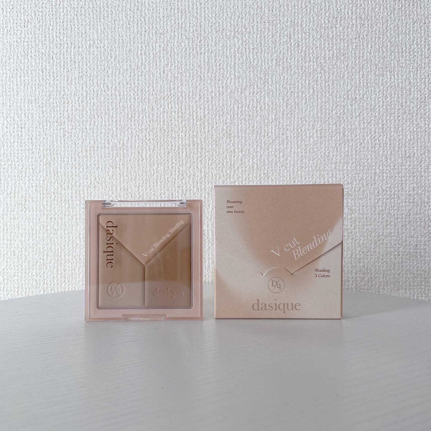 Vカットブレンディングシェーディング/dasique/シェーディングを使ったクチコミ（1枚目）