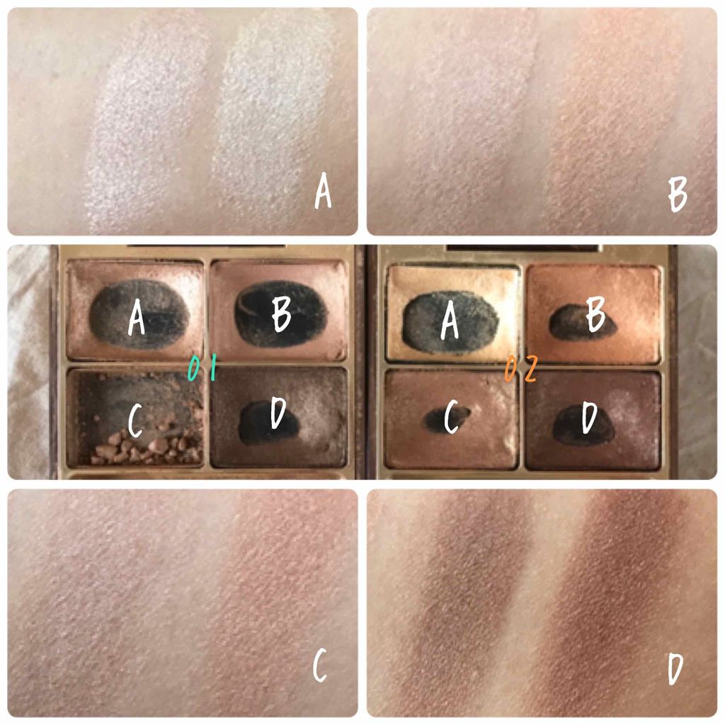 スキンモデリングアイズ/LUNASOL/アイシャドウパレットを使ったクチコミ(3枚目)