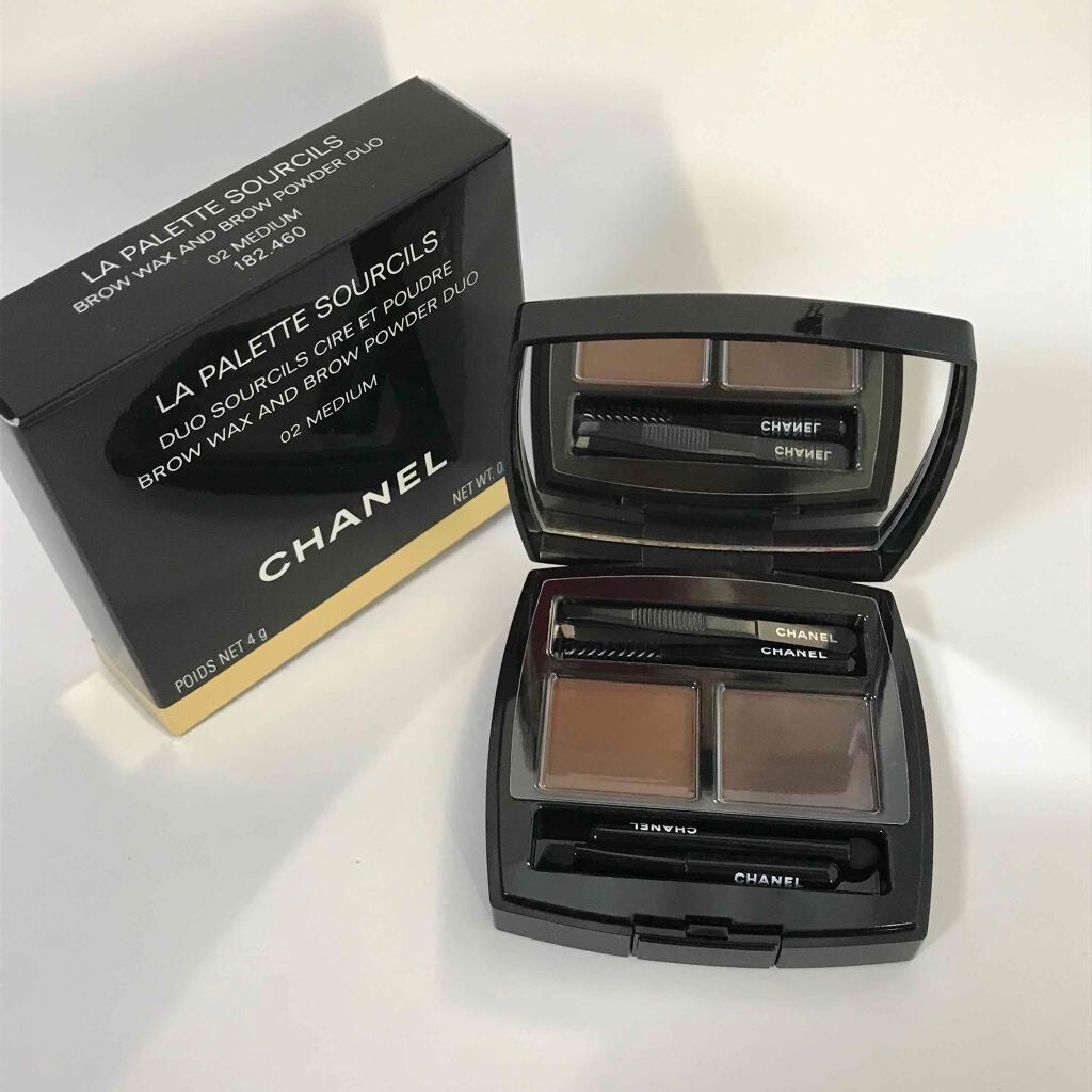 ラ パレット スルスィル ドゥ シャネル N/CHANEL/パウダーアイブロウを使ったクチコミ(1枚目)