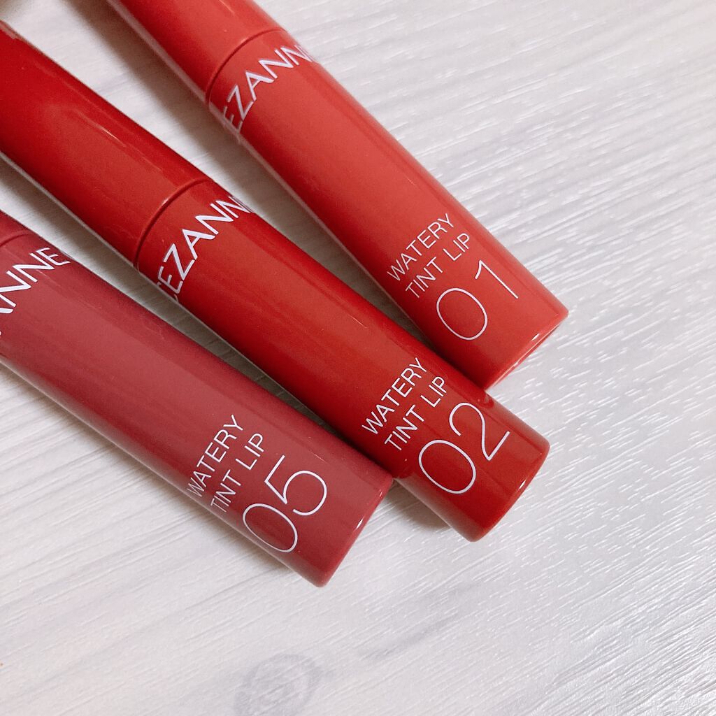 ウォータリーティントリップ/CEZANNE/リップティントを使ったクチコミ（3枚目）