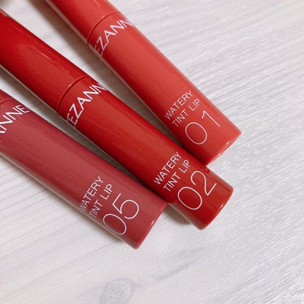 ウォータリーティントリップ/CEZANNE/リップティントを使ったクチコミ(3枚目)