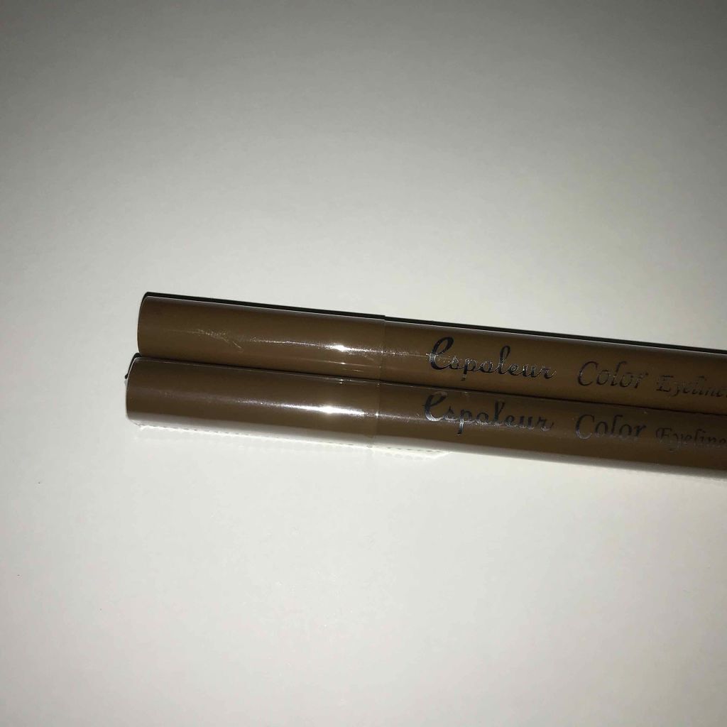 エスポルールカラーアイライナー ライトブラウン/エスポルール/リキッドアイライナーを使ったクチコミ（1枚目）