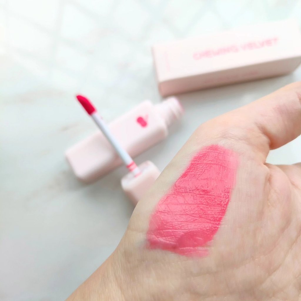 チューインガムベルベットティント/KIRSH(キルシー)/リップティントを使ったクチコミ（3枚目）