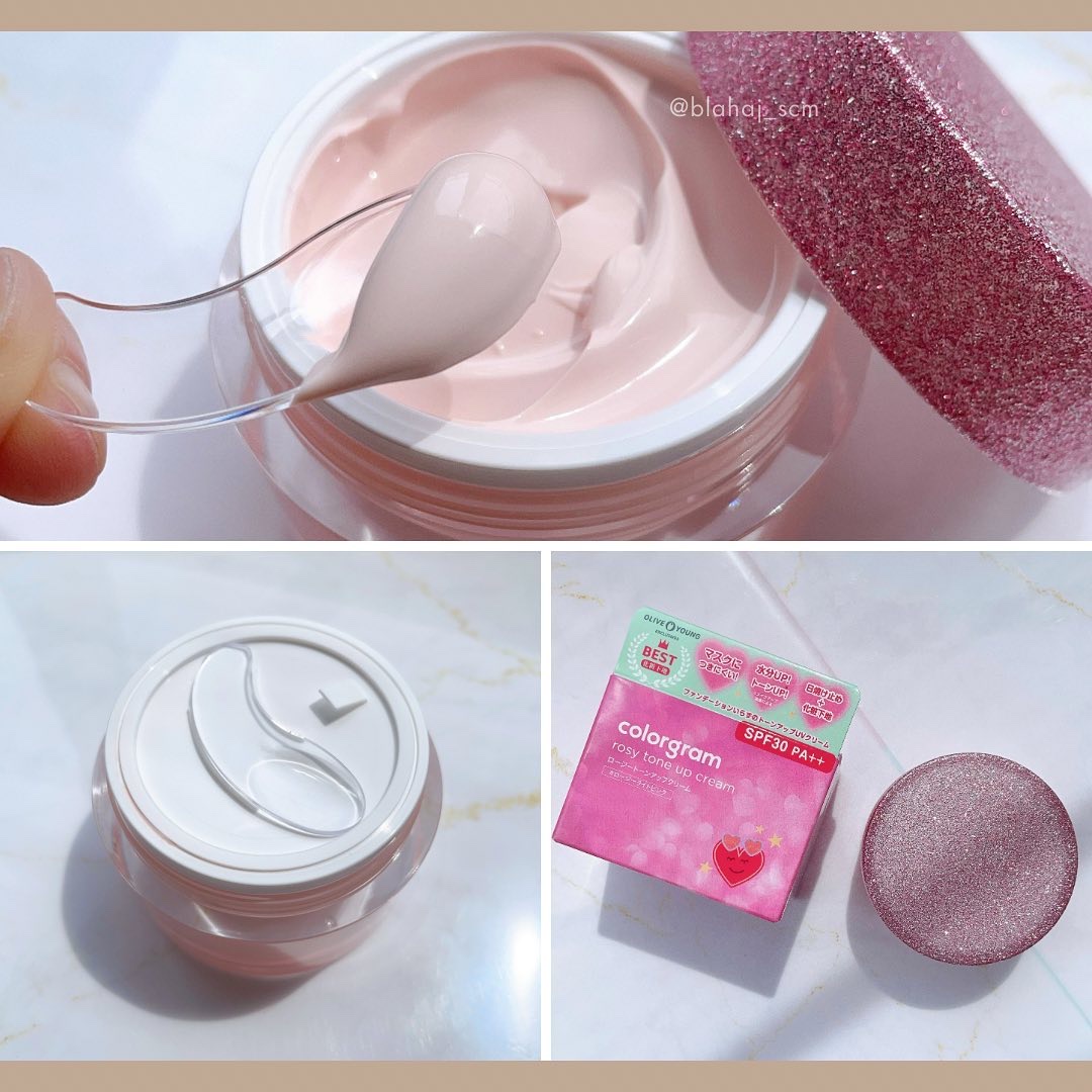 ロージー トーンアップクリーム /Colorgram/化粧下地を使ったクチコミ（3枚目）