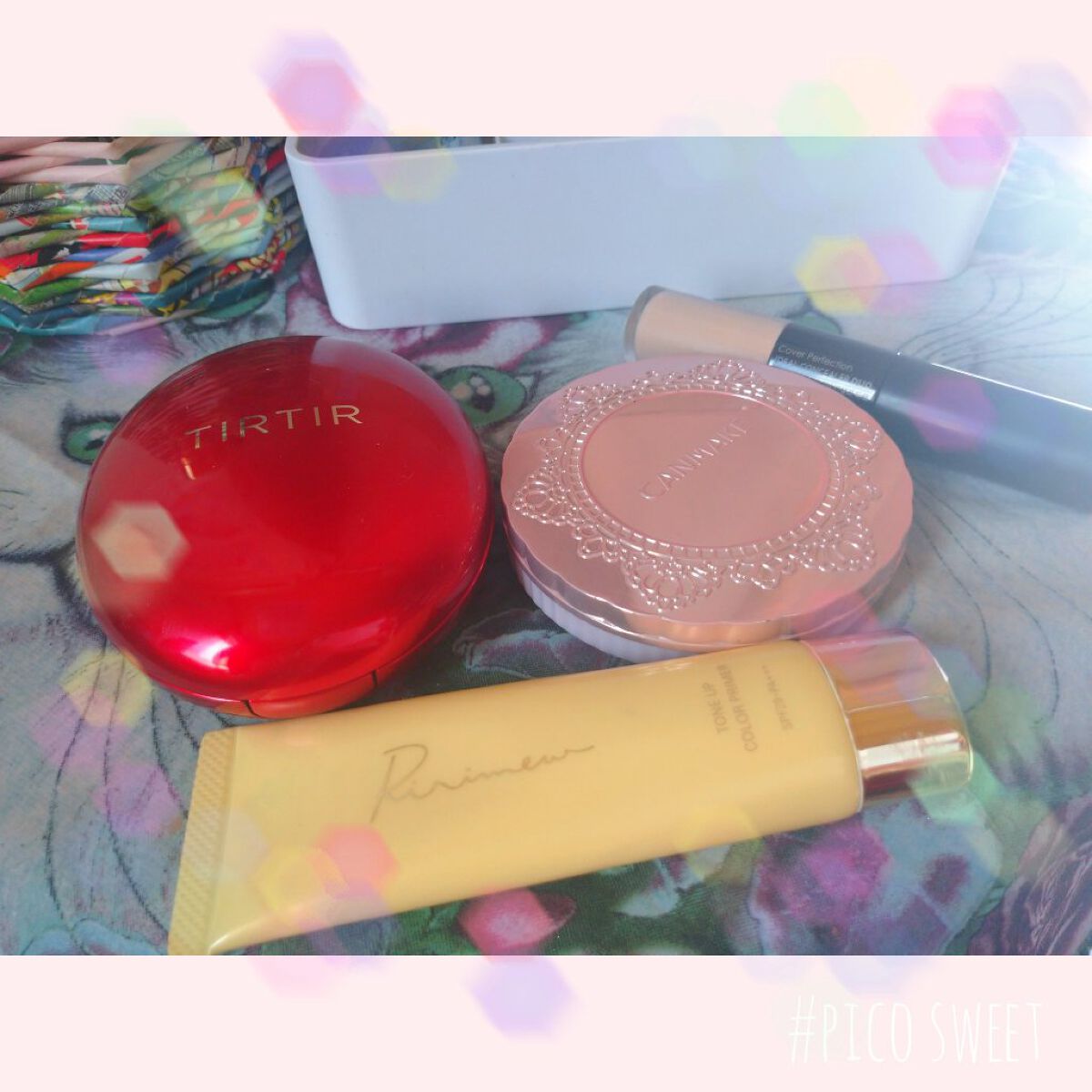 トランスペアレントフィニッシュパウダー/キャンメイク/プレストパウダーを使ったクチコミ（1枚目）