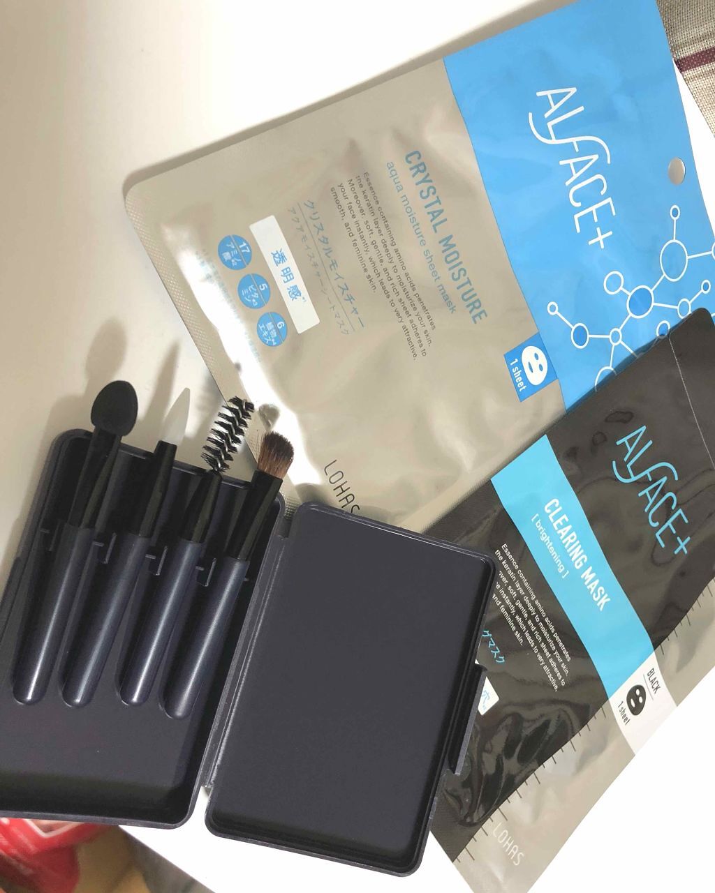 クリスタルモイスチャー アクアモイスチャー シートマスク 5枚入り/ALFACE+/シートマスク・パックを使ったクチコミ（1枚目）
