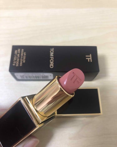 リップ カラー 01 スパニッシュ ピンク/TOM FORD BEAUTY/口紅を使ったクチコミ（1枚目）