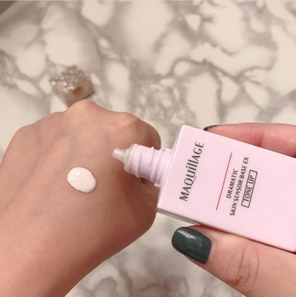 ドラマティックスキンセンサーベース EX/マキアージュ/化粧下地を使ったクチコミ(2枚目)