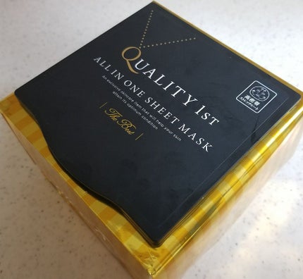 オールインワンシートマスク ザ・ベストEX/クオリティファースト/シートマスク・パックを使ったクチコミ(1枚目)