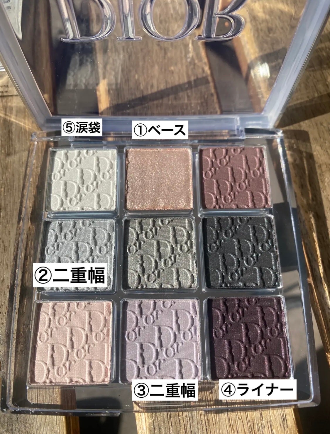 ディオール バックステージ アイ パレット/Dior/アイシャドウパレットを使ったクチコミ(3枚目)