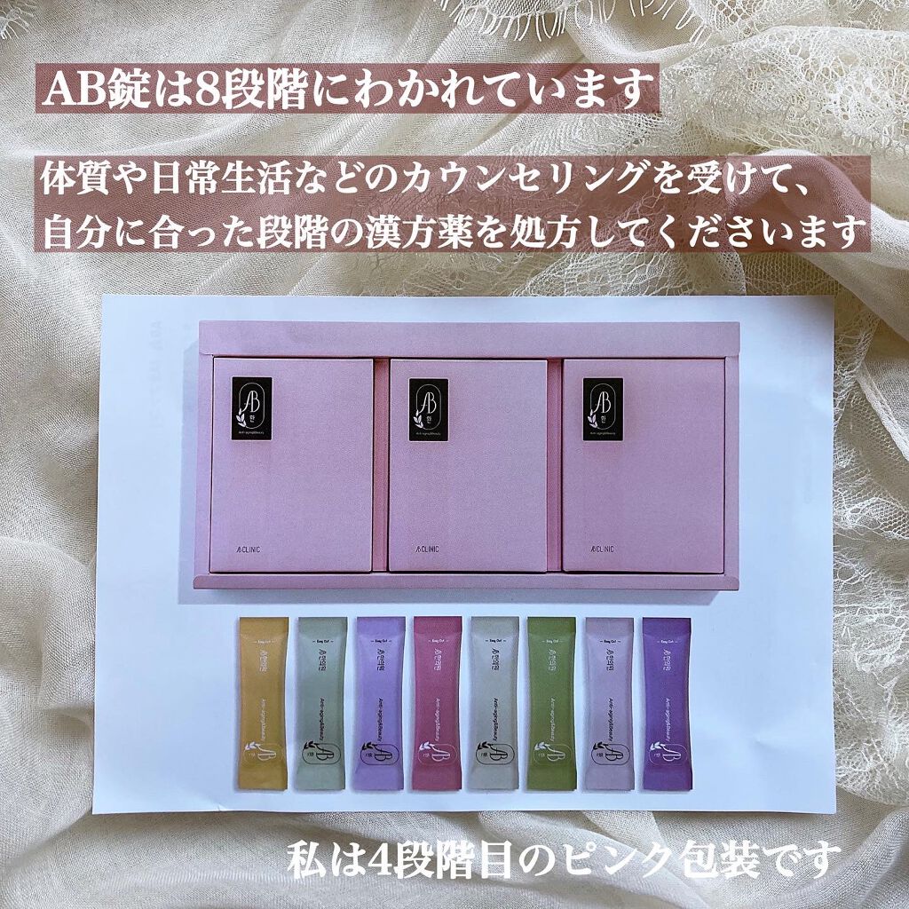 AB丸/韓国ABクリニック/ボディサプリメントを使ったクチコミ（2枚目）