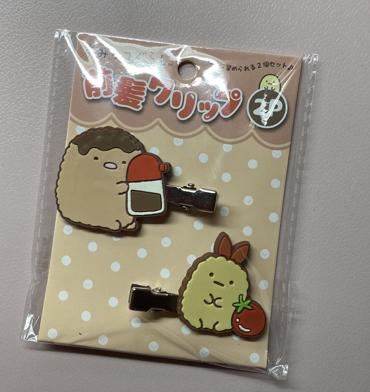 サンエックス すみっコぐらし 前髪クリップ