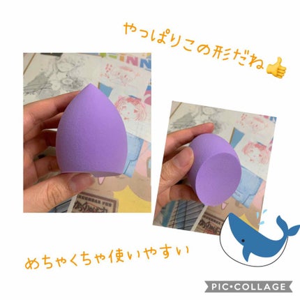 3Dパフ/セリア/パフ・スポンジを使ったクチコミ(1枚目)