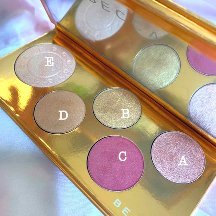 Pop Goes The Glow Champagne Pop Face & Eye Palette /BECCA/メイクアップキットを使ったクチコミ(2枚目)