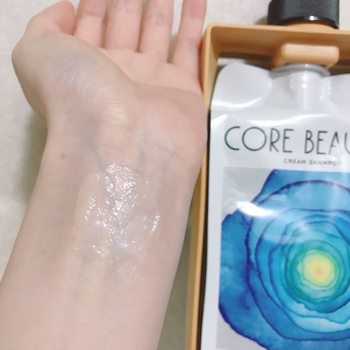 クリームシャンプー/CORE BEAUTY/市販シャンプーを使ったクチコミ(5枚目)