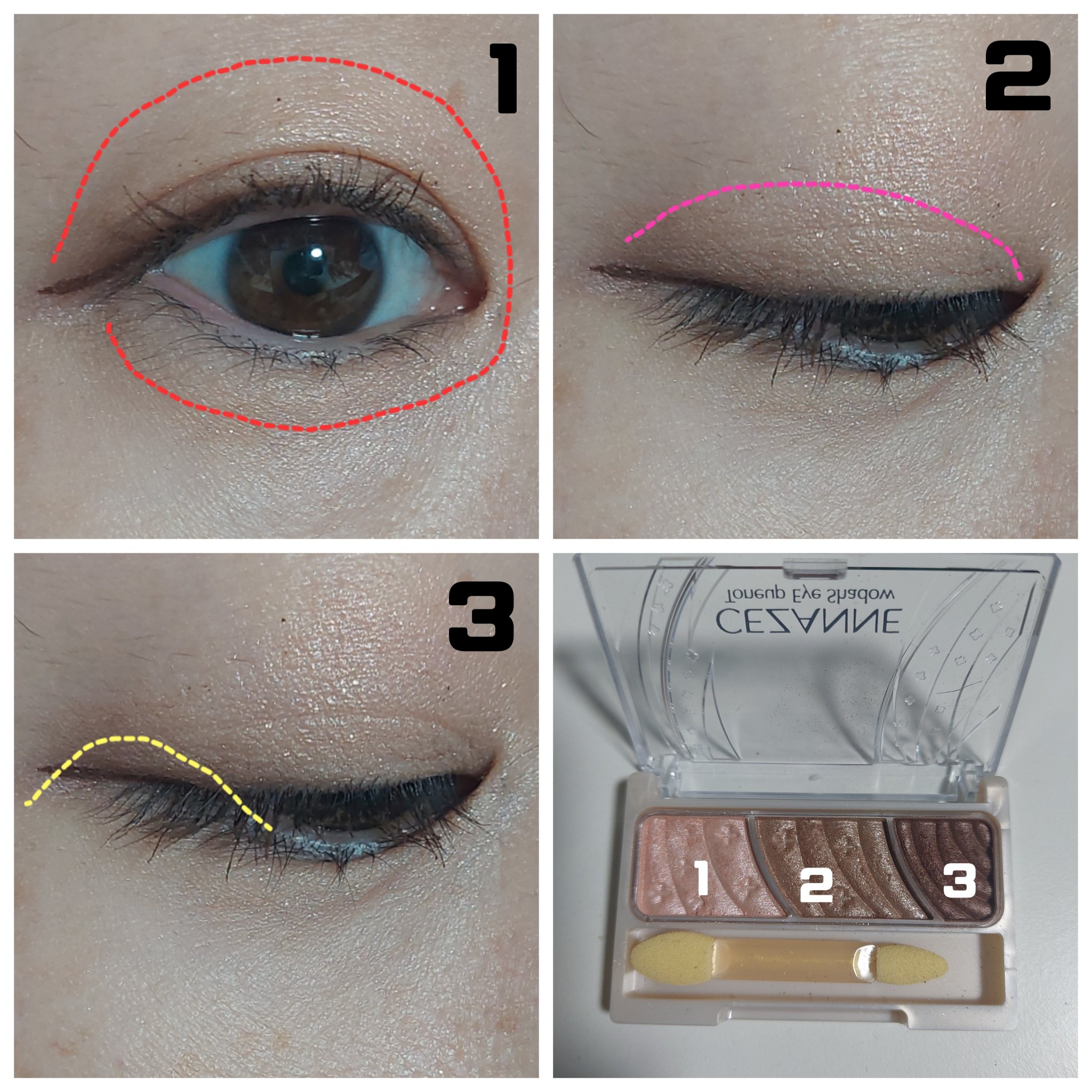 「塗るつけまつげ」自まつげ際立てタイプ/デジャヴュ/マスカラを使ったクチコミ（3枚目）