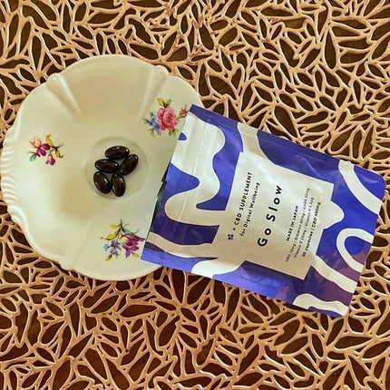 CBDサプリメント for デジタルウェルビーイング/Go Slow/健康サプリメントを使ったクチコミ(4枚目)